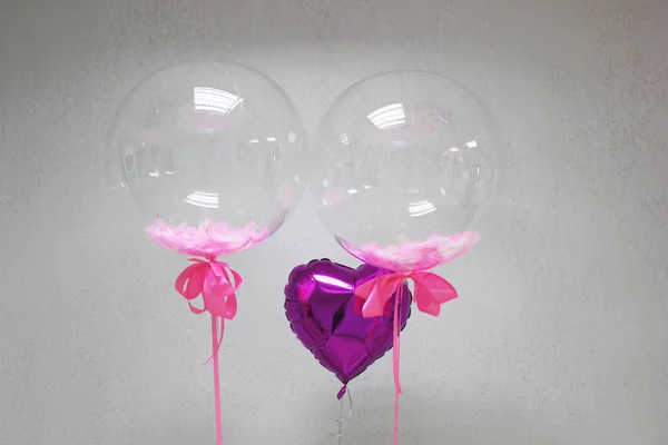 Hélium Ballonok Ünnepi Bálok — Stock Fotó