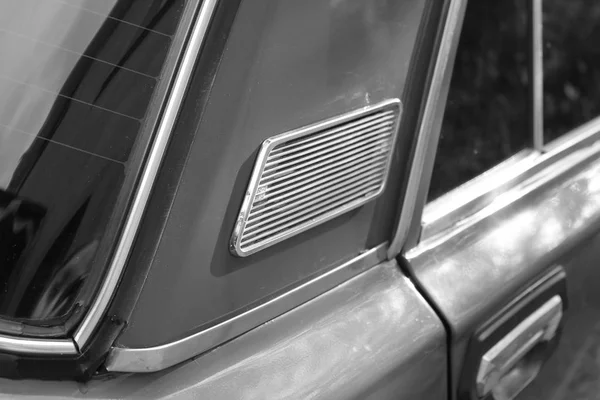 Części Samochodu Czarno Białe Zdjęcie — Zdjęcie stockowe
