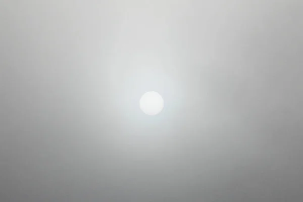 Luna Cielo Durante Día Niebla Pesada —  Fotos de Stock