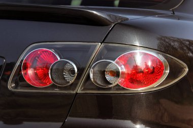 Araba farlar. Lüks farlar. Araba