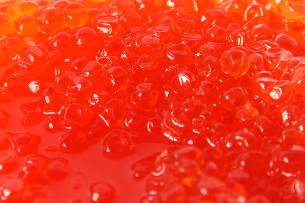 Fond Caviar Rouge Contexte Nourriture Fruits Mer Nourriture Chère Une — Photo