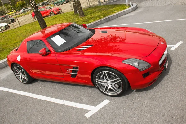 Kiev Ukraine Mai 2020 Mercedes Benz Sls Amg Supercar Dans — Photo