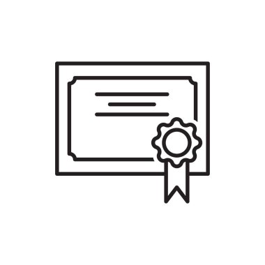 Ödül sertifikası satır simgesi