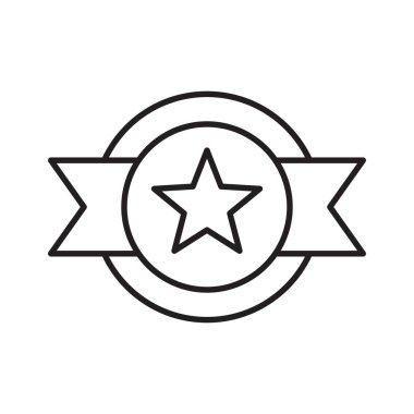 Satır Ödülü rozet simge yıldız