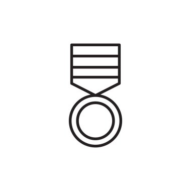 ödül madalya satırı simgesi