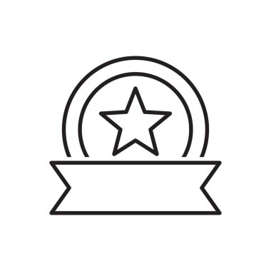 Satır Ödülü rozet simge yıldız