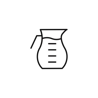 Basit çizgi simgesini cam kutsal kişilerin resmi