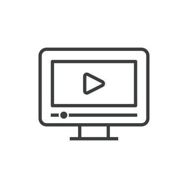 Bilgisayar dersleri e-kitap veya sesli kitap ile online eğitim simgesi 