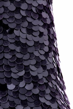 Parlak renklerin payetleri ve payetleri ile kumaş. Moda glitter kumaş, payetler. Parlak yüzey