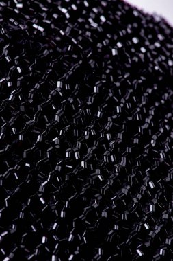 Parlak renklerin payetleri ve payetleri ile kumaş. Moda glitter kumaş, payetler. Parlak yüzey