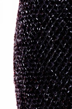 Parlak renklerin payetleri ve payetleri ile kumaş. Moda glitter kumaş, payetler. Parlak yüzey