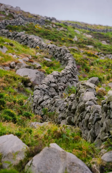 Вертикальний Вистріл Скельної Стіни Кілкіл Графство Даун Північна Ірландія — стокове фото