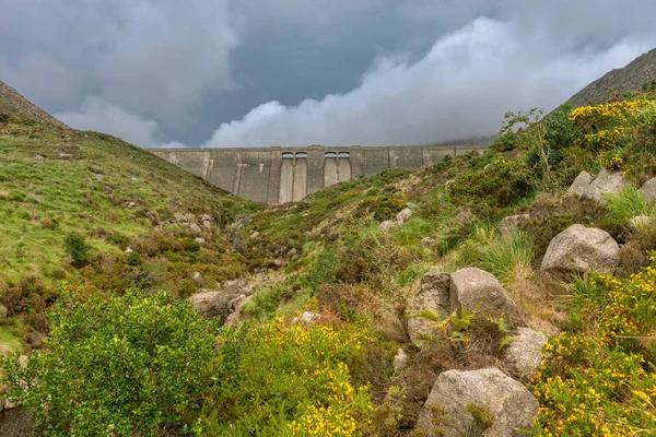 Φράγμα Ben Crom Κοντά Στο Kilkeel Στην Κομητεία Της Βόρειας — Φωτογραφία Αρχείου