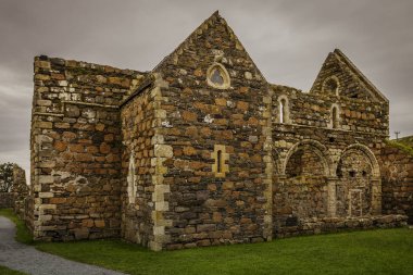 Iona Adası 'ndaki manastırın dışı.