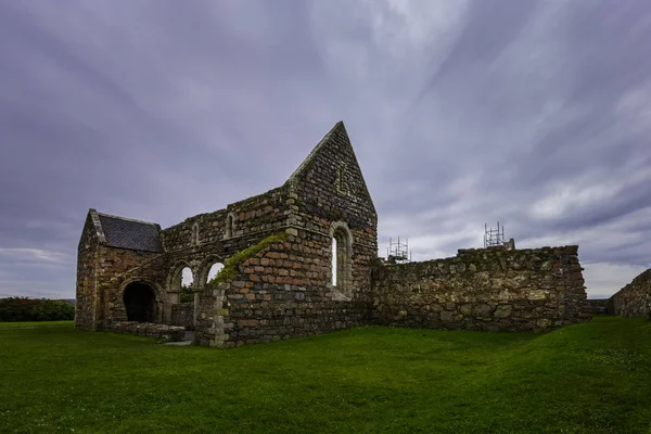 Ruins Nunnery Restoration Iona Island — Stock Photo, Image