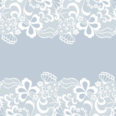 Dikişsiz dantel kenar. davetiye.