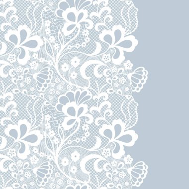 Dikişsiz dantel kenar. davetiye.