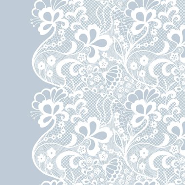 Dikişsiz dantel kenar. davetiye.