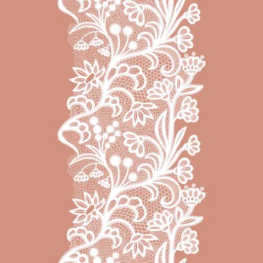 dantelli vintage kırpma.