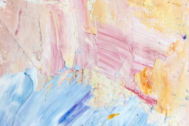 Soyut atristic petrol arka plan. Tuval üzerine yağlar.