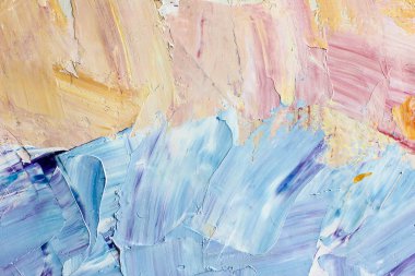 Soyut atristic petrol arka plan. Tuval üzerine yağlar.