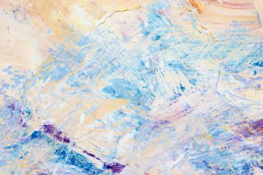 Soyut atristic petrol arka plan. Tuval üzerine yağlar.