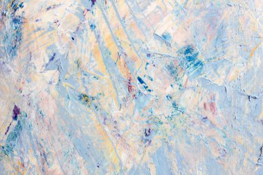 Soyut atristic petrol arka plan. Tuval üzerine yağlar.