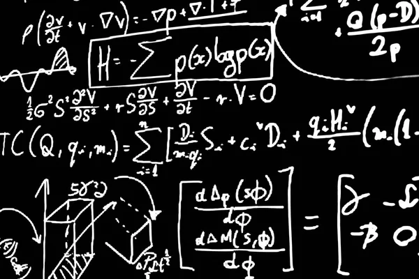 Sayıda beyaz bir arka plan üzerinde matematiksel formül