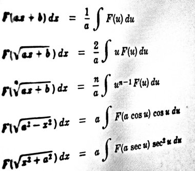 Sayıda beyaz bir arka planda Hdr matematiksel formül