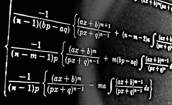 Sayıda siyah bir arka plan Hdr matematiksel formül
