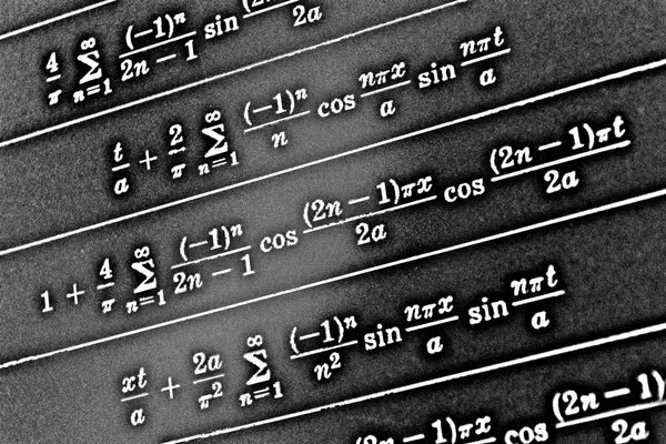 Sayıda siyah bir arka plan Hdr matematiksel formül