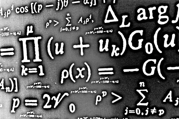 Sayıda siyah bir arka plan Hdr matematiksel formül