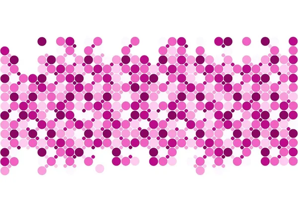 紫色现代几何圈子抽象背景 虚线纹理模板 几何图案 — 图库照片