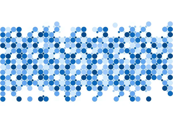 Fondo Abstracto Círculo Geométrico Moderno Azul Plantilla Textura Punteada Patrón —  Fotos de Stock