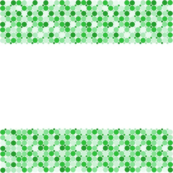 緑のモダンな幾何学的な円の抽象的な背景 ドット テクスチャ テンプレート 幾何学模様 — ストック写真