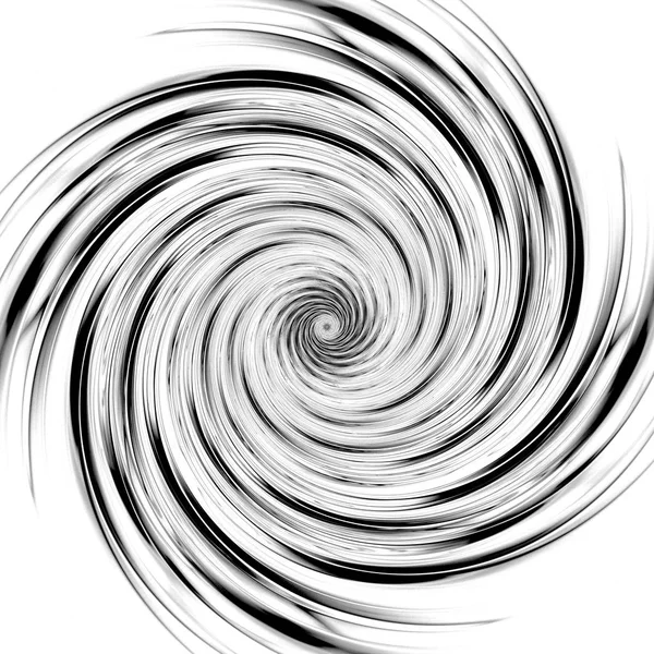 抽象对称分形旋风螺旋星系 数码艺术品为创意平面设计 背景白色 计算机生成的图形 — 图库照片