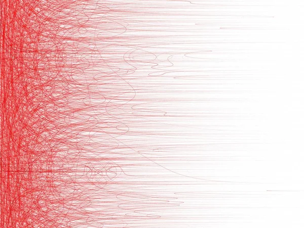 対称的なフラクタル グラデーション パターン背景赤 デジタル作品創造的なグラフィックの — ストック写真
