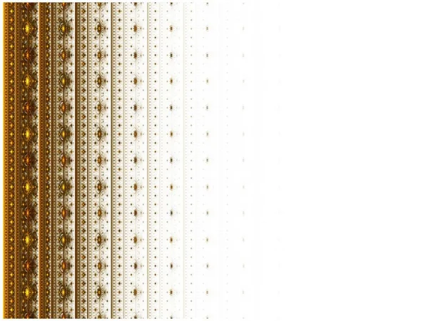 Симметричный Фрактальный Градиентный Узор Фон Золото Цифровые Произведения Искусства Творческой — стоковое фото