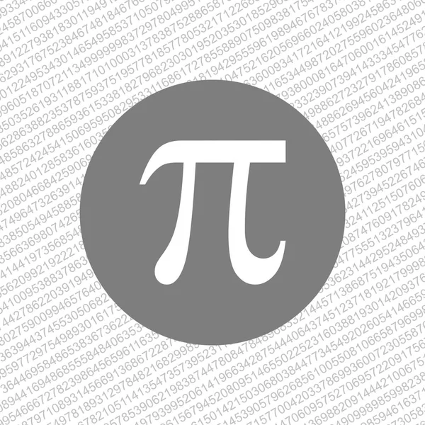 Pi sembol matematiksel sabit irrasyonel sayı daire, Yunanca harf, arka plan