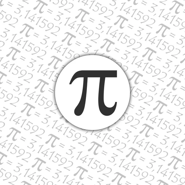 Simbolul Număr Irațional Constant Matematic Literă Greacă Fundal — Fotografie, imagine de stoc