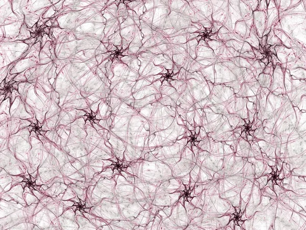 Fractales Illustration Abstraites Image Ressemble Réseau Neuronal Fond Abstrait Coloré — Photo