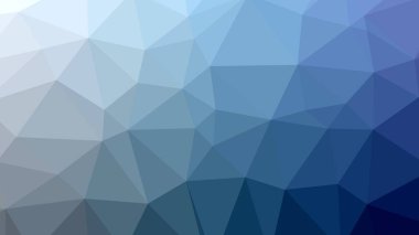 Açık mavi poligonal mozaik renkli, vektör çizim, yaratıcı iş, Origami stil gradyan ile