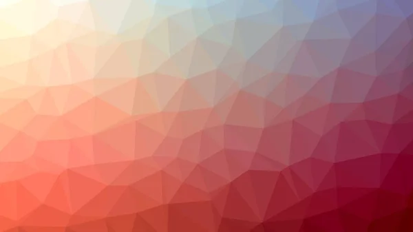 Světle Červená Oranžová Polygonální Mozaiku Pozadí Vektorové Ilustrace Kreativní Podnikání — Stock fotografie