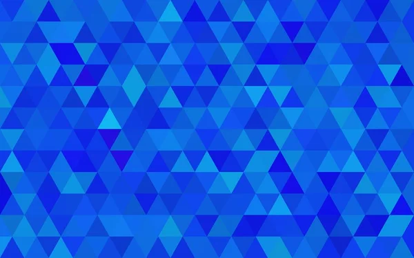 Azul Oscuro Triangular Baja Poli Mosaico Patrón Fondo Gráfico Ilustración — Foto de Stock