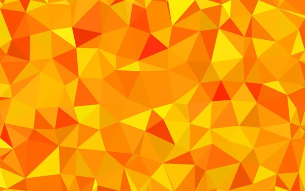 Dark Orange triangular low poly, Mosaic pattern Background, Vector illustration graphic, Creative Origami style with gradient