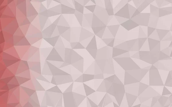 Rosa Rojo Triangular Baja Poli Mosaico Patrón Fondo Vector Ilustración — Foto de Stock
