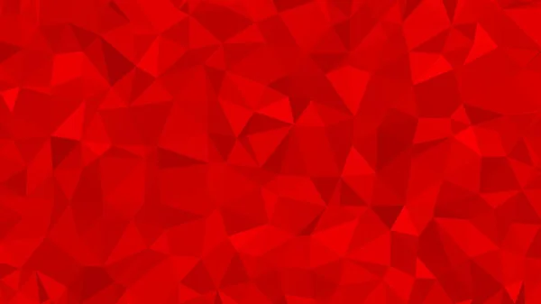 Rojo Triangular Bajo Poli Mosaico Patrón Fondo Gráfico Ilustración Vectorial —  Fotos de Stock