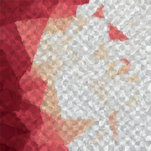Driehoekige Laag Poly Mozaïek Patroon Achtergrond Vector Veelhoekige Illustratie Creatief — Stockfoto