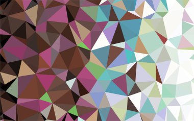 Üçgen düşük Poli, mozaik desen arka plan, vektör poligonal illüstrasyon grafik, Origami Stili gradyan ile