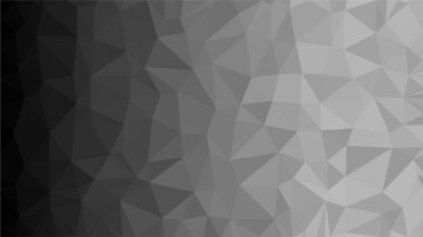 Siyah, üçgen düşük Poli, mozaik desen arka plan, vektör poligonal illüstrasyon grafik, Origami stiliyle degrade, racio 1:1,777 Ultra Hd, 8 k